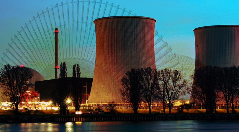 Biblis A nuclear power station, Germany